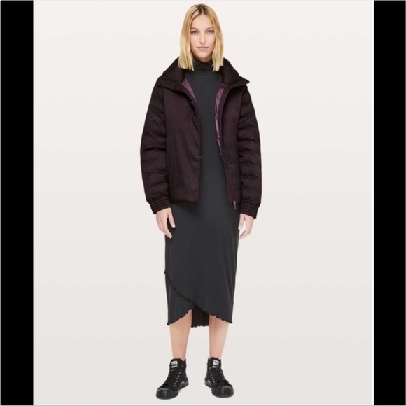 Lululemon Aurora Jacket *lululemon lab in Cassis Size 10 - Picture 3 of 7
